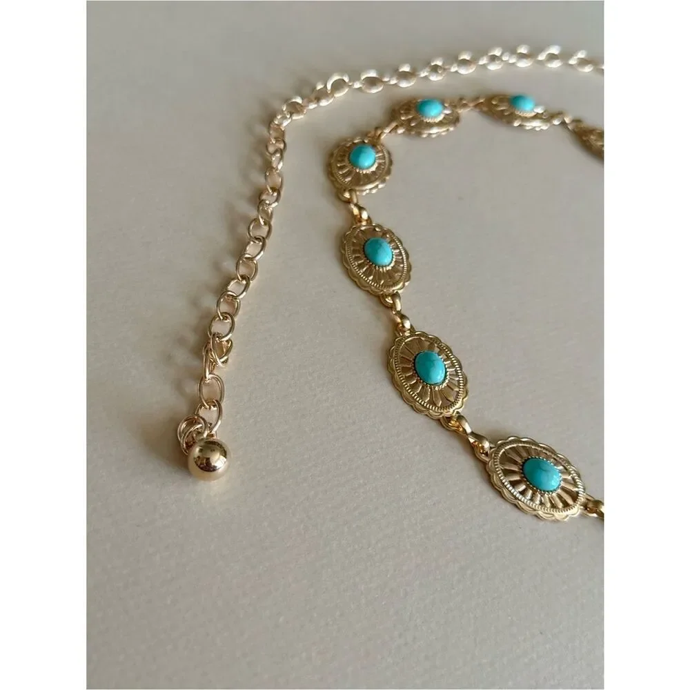 Blue stone Belt N2169